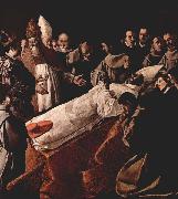 Francisco de Zurbaran The Death of St. Bonaventure oil painting artist